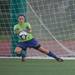 Pioneer's goalie Sofia Gambini blocks kick made by Skyline's Emily Anderson in the second half of the district finals, Friday May 31.
Courtney Sacco I AnnArbor.com
